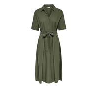 JDY JDYSAY Robe Midi | Regular Fit, Manches longues, Mi-longues, Casual, Température maximale 30°C programme très doux