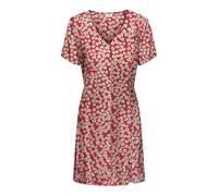 JdY Jdystarsezen Life S/S WVN Dia Robe Chemise, Rouge Mars, XXL