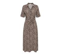 JdY Jdystarsezen Mididress Starsezen Life Robe mi-Longue 2/4 WVN Noos, Naturel, M Femmes