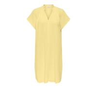 JdY Jdytheis Neck Dress WVN Dia Theis Life Robe à col en V Taille S/L, Jaune pâle, L Femmes