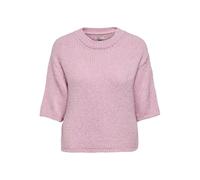 JdY Linea S/S Pull col Rond KNT Noos, Violet parfumé, XS