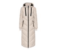 JDY Manteau d’hiver 'SKYLAR' noir / blanc naturel, Taille M