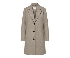 JDY Manteau mi-saison 'JDYEcho' beige foncé, Taille S