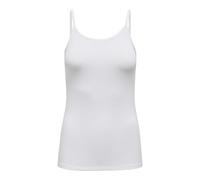 JdY Mila S/L Singlet Top JRS Haut Spaghetti, Blanc, XL Femme