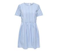 JdY Mio S/S WVN Dia Robe Courte, Bleu éternel, M
