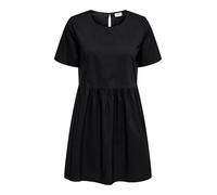 JdY Mio S/S WVN Dia Robe Courte, Noir, L
