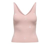JdY Nanna S/L KNT Haut brodé, Rose Craie, M