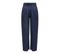 JDY Pantalon à pince 'JDYBirdie Geggo' bleu foncé, Taille 38