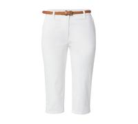 JDY Pantalon chino 'JDYChicago' cognac / blanc, Taille 34