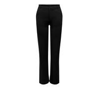 JDY Femme Jdygeggo Straight Jrs Noos Pantalons, Noir, S EU