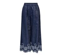 JDY Pantalon 'JDYMargot' bleu marine / blanc, Taille 36