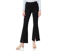 JDY Pretty Flare Pantalon Fente JRS Noos, Noir, M Femme