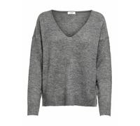 JDY Pull-over 'JDYElanora' gris chiné, Taille M