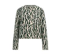 JDY Pull-over 'JDYEva' taupe / vert foncé, Taille XS