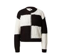 JDY Pull-over 'JDYJusty' noir / blanc, Taille XL