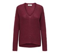 JDY Pull-over 'JDYNEW MEGAN' lie de vin, Taille S