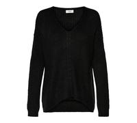 JDY Femme Jdynew Megan L/S Pullover KNT Noos Pull en Tricot, Noir, XL EU