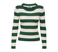 JDY Pull-over 'JDYPlum' crème / vert, Taille M