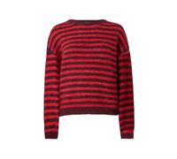 JDY Pull-over 'JDYZOEY' marron châtaigne / rouge, Taille M