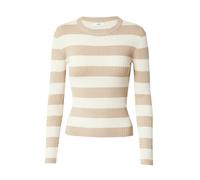 JDY Pull-over 'Plum' beige / beige foncé, Taille S