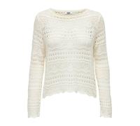 Jacqueline De Yong Jdysun Lay L/S Pull à col Bateau KNT Noos, Eggnog, M