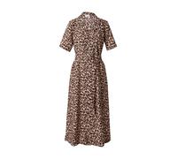 JDY Robe-chemise 'JDYHOLLY' camel / écru / noir, Taille 34