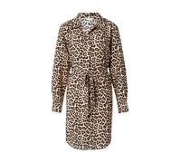 JDY Robe-chemise 'JDYPEPPER' beige / greige / noir, Taille 38