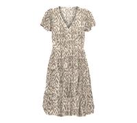 JDY Robe-chemise 'JDYSEZEN' beige clair / gris, Taille 36