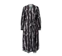 JDY Robe-chemise 'JDYSoul' gris clair / noir, Taille 34