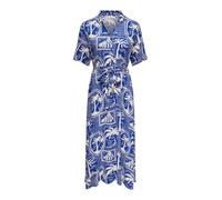 JDY Robe-chemise 'JDYSTARR' gentiane / blanc, Taille 36