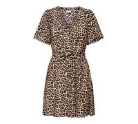 JDY Robe-chemise 'JDYTroya' beige / crème / noir, Taille 42