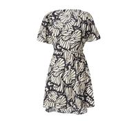 JDY Robe-chemise 'JDYTROYA' crème / noir, Taille 40