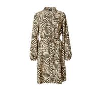 JDY Robe-chemise 'MILLE' beige / noir, Taille 34