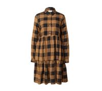 JDY Robe-chemise 'STAY' ocre / noir, Taille 32