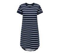 JDY Robe 'JDYIvy' bleu nuit / blanc, Taille 34