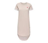 JDY Robe 'JDYIVY' greige / rouge vif, Taille 34