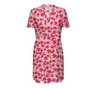 JDY Robe 'STARR' beige foncé / rose / rose clair / blanc, Taille 32