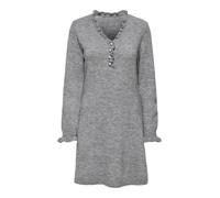 JDY Robes en maille 'JDYLetty' gris chiné, Taille L