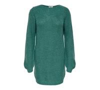 JDY Robes en maille 'WHITNEY MEGAN' bleu cyan, Taille L