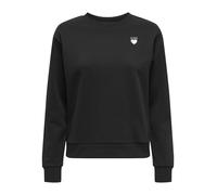 JDY Sweat-shirt 'JDYPARIS' noir / blanc, Taille S
