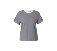 JDY T-shirt 'JDYPISA' bleu marine / rouge / blanc, Taille XL