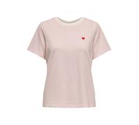JDY T-shirt 'JDYPISA' rose / blanc, Taille XS