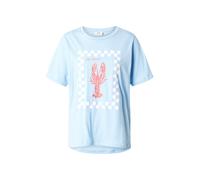 JDY T-shirt 'JDYTINNE' bleu clair / rouge / blanc, Taille M