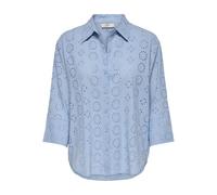 JdY Tallie WVN Noos T-Shirt 3/4 Long, Chambray Doux, L