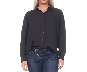 JdY Theis Life L/S T-Shirt Ample WVN Noos Chemise, Phantom, S Femme