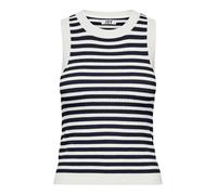 JDY Tops en tricot 'JDYAYA' bleu marine / blanc, Taille S