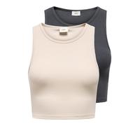 JDY Tops en tricot 'JDYSofia' beige clair / anthracite, Taille L
