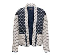 JDY Veste mi-saison 'JAVALON' beige clair / marine, Taille XXL