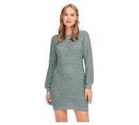 JdY Whitney Megan L/S Boat Dress KNT Noos Robe en Tricot, Abyss/Détails : w Black Ply, L Femme