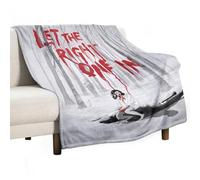 JDYANSHENG Couverture douce et légère avec inscription « Let the Right One In » - 130 x 150 cm